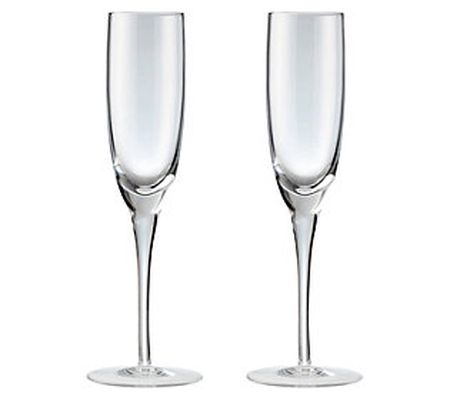 China by Denby Set of 2 Champagne Flutes