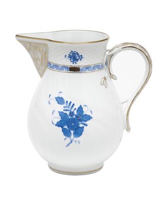 Chinese Bouquet Blue Pitcher