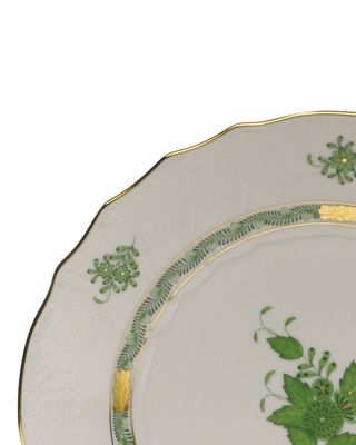 Chinese Bouquet Green Bouillon Cup