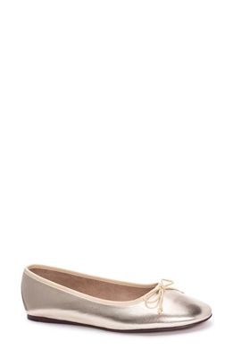 Chinese Laundry Audrey Ballet Flat in Gold 