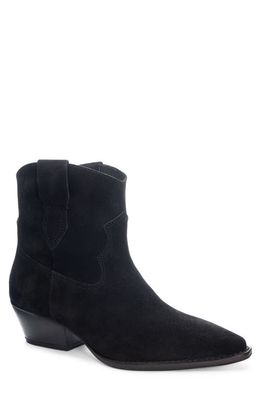 Chinese Laundry Califa Pointed Toe Western Bootie in Black