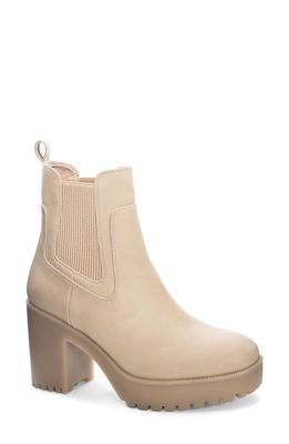Chinese Laundry Good Day Platform Chelsea Boot in Natural