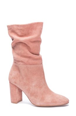Chinese Laundry Kipper Suede Bootie in Rose