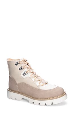 Chinese Laundry Pfeiffer Lug Sole Bootie in Cream Multi