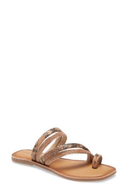 Chinese Laundry Solar Sandal in Blush/Rose Gold Leather