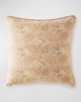 Chinoiserie Pillow, 22" Square
