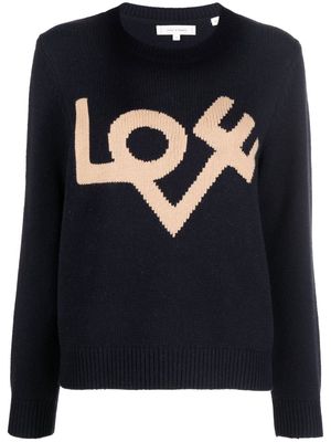 Chinti and Parker Chunky Love knitted jumper - Blue