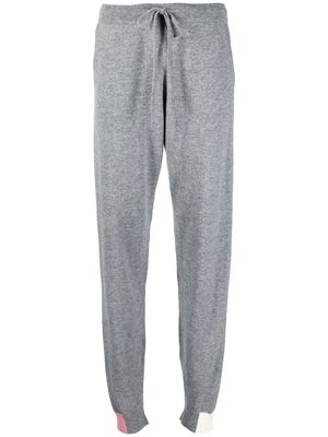 Chinti and Parker contrasting-trim sweatpants - Grey