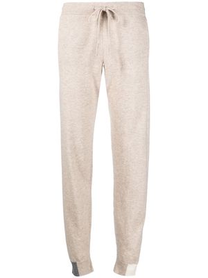 Chinti and Parker contrastring-trim sweatpants - Neutrals
