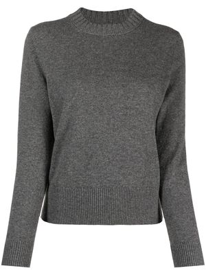 Chinti & Parker crew-neck knitted top - Grey