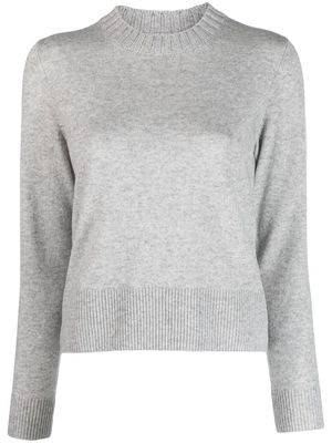 Chinti and Parker cropped wool-cashmere jumper - Grey