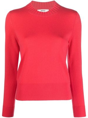 Chinti and Parker cropped wool-cashmere jumper - Pink