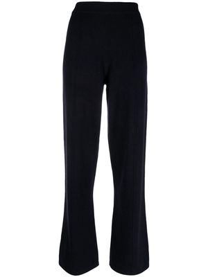 Chinti & Parker elasticated-waistband wide-leg track pants - Blue