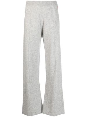 Chinti and Parker fine-knit wide leg trousers - Grey