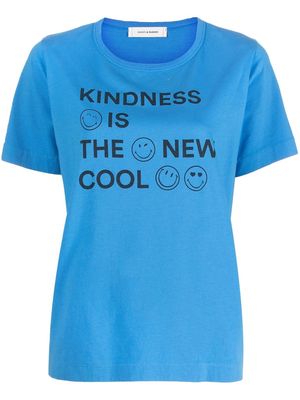 Chinti and Parker Kindness cotton T-shirt - Blue