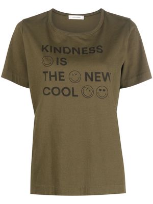 Chinti and Parker Kindness cotton T-shirt - Green