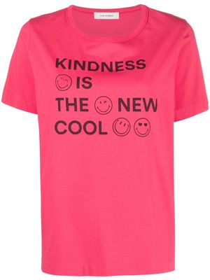 Chinti and Parker Kindness graphic-print T-shirt - Pink