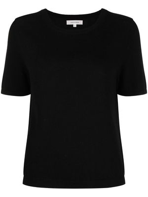 Chinti and Parker knitted short-sleeve T-shirt - Black