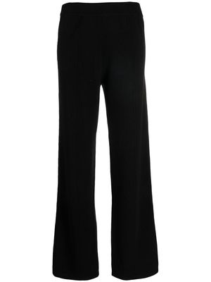 Chinti and Parker knitted wide leg trousers - Black