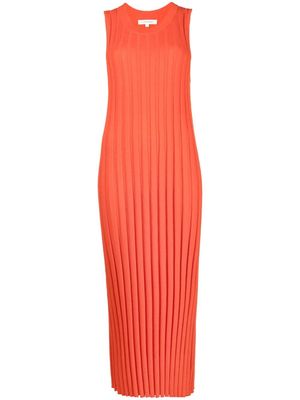 Chinti and Parker ribbed maxi dress - Orange