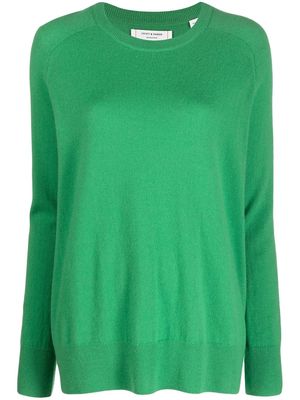 Chinti and Parker slouchy cashmere jumper - Green
