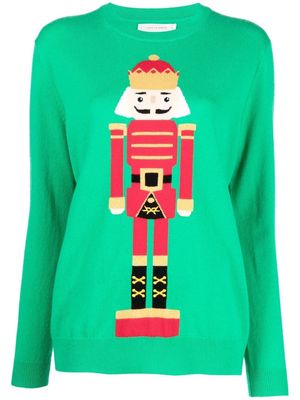 Chinti and Parker The Nutcracker sweater - Green