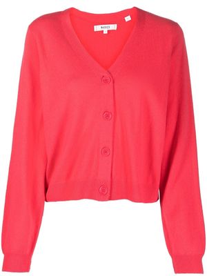 Chinti and Parker wool-cashmere cropped cardigan - Pink