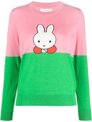 Chinti and Parker Work Time Miffy jumper - Pink