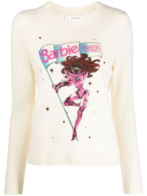 Chinti and Parker x Barbie Astro Barbie jumper - Neutrals