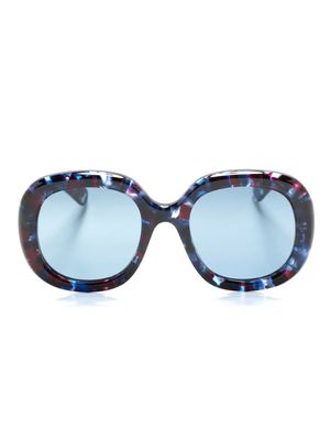 Chloé Eyewear Gayia square-frame sunglasses - Blue