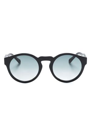 Chloé Eyewear logo-engraved round-frame sunglasses - Black