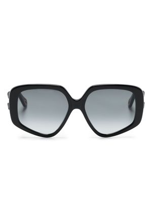 Chloé Eyewear Mony geometric-frame sunglasses - Black