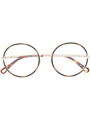 Chloé Eyewear round-frame eyeglasses - Gold