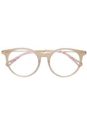Chloé Eyewear round frame glasses - Neutrals