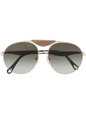 Chloé Eyewear round-frame sunglasses - Black