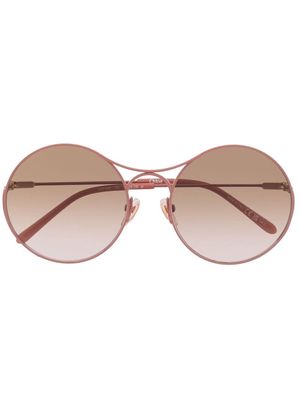 Chloé Eyewear round-frame sunglasses - Pink