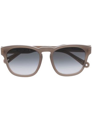 Chloé Eyewear square-frame sunglasses - Brown