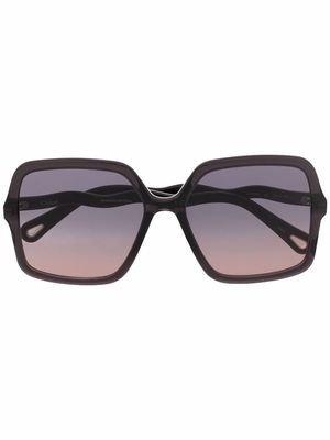 Chloé Eyewear square-frame sunglasses - Grey
