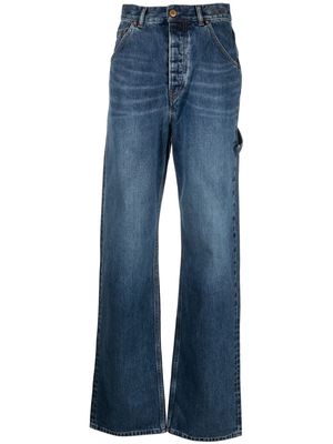 Chloé high-rise wide-leg jeans - Blue
