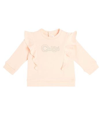 Chloé Kids Baby cotton jersey sweatshirt