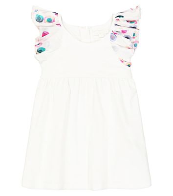 Chloé Kids Baby embroidered cotton dress