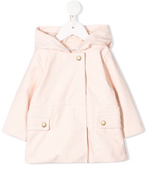 Chloé Kids hooded coat - Pink