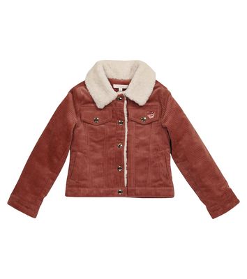 Chloé Kids Stretch-cotton corduroy jacket