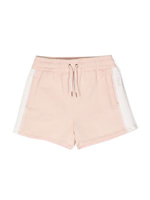Chloé Kids two-tone shorts - Neutrals