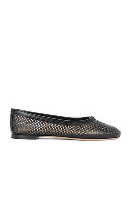 Chloe Marcie Mesh Ballet Flat in Black