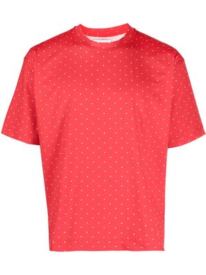 Chloe Nardin star-print cotton T-shirt - Red