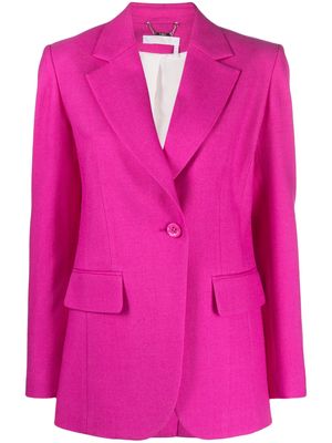 Chloé tailored wool-blend jacket - Pink