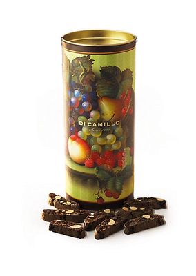 Chocolate Biscotti Fruit Canister