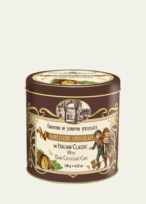 Chocolate Chip Panettone in Metal Tin, 100g