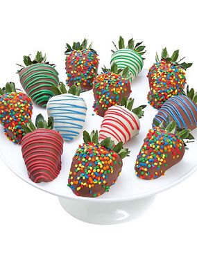 Chocolate-Covered Birthday Strawberries